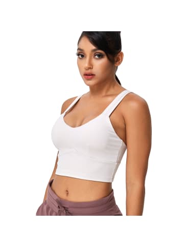 YEAZ REAL BABE Top in weiß