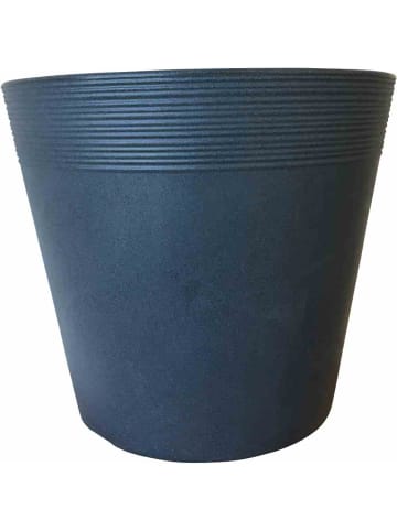 Siena Garden Pflanzgefäß Malaga 43, Ø 43x36 cm in Anthrazit in Anthrazit
