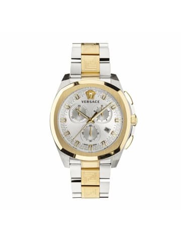 Versace Analoguhr für Herren in silber