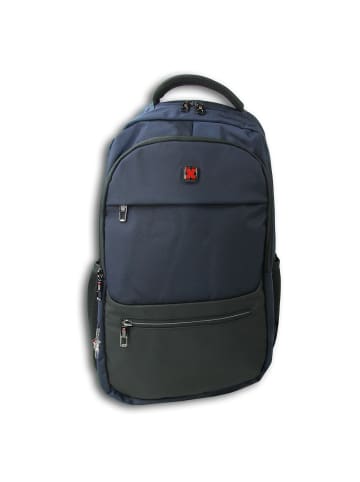 Travel n meet Polyester Businessrucksack Travel N Meet Rucksack blau ca. 30cm