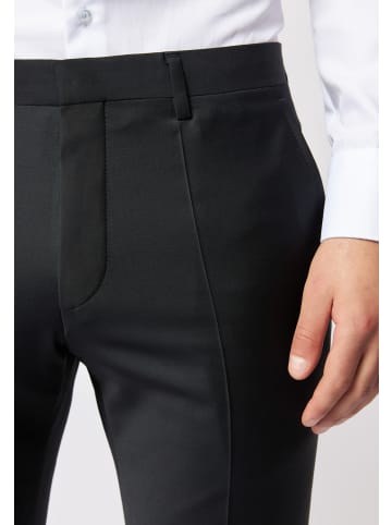 Roy Robson Bügelfaltenhose Slim fit in BLACK