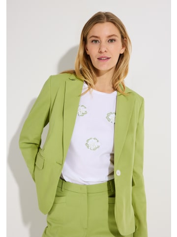 More & More taillierter Businessblazer in pistachio