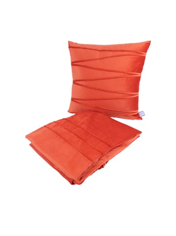 Kayoom 2tlg. Set Kissen Paulina 125 in Orange