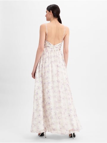 HEY KYLA Kleid in ecru lila - 0001