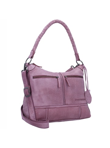 Greenland Nature Femi & Nine Schultertasche Leder 35 cm in lilac