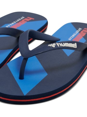 Hummel Badeschuh "Chevron Flip Flop" in Blau