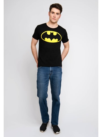 Logoshirt T-Shirt DC - Batman Logo in schwarz