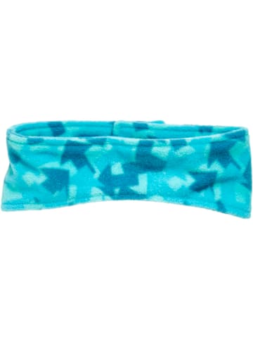Playshoes Fleece-Stirnband Pfeile Camouflage in Petrol