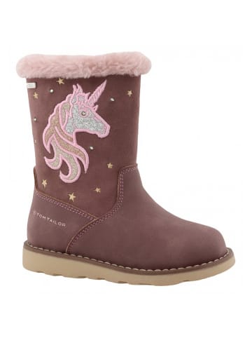 Tom Tailor Schaftstiefel   in Rosa
