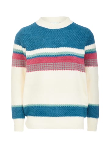 VIRITA Women Strickpullover in Blau Mehrfarbig