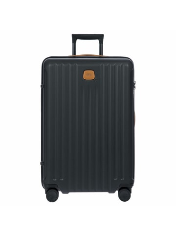 BRIC`s Capri - 4-Rollen-Trolley 69 cm (silver) in schwarz