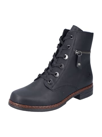 rieker Schnürstiefeletten in Schwarz