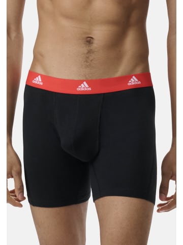 adidas Boxer Brief 3er Pack in schwarz