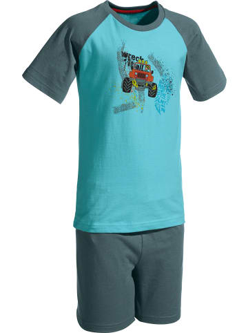 Erwin Müller Single-Jersey Kinder-Shorty in türkis