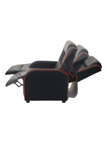 MCW Fernsehsessel J27, Schwarz-orange