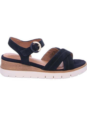 Tamaris Keilsandalette in blau