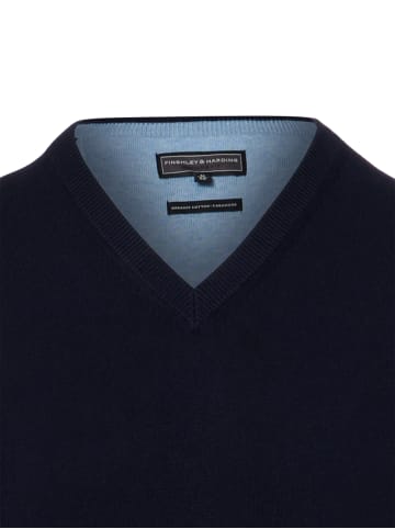 Finshley & Harding Strickpullunder in marine - 0002