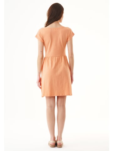 Organication Minikleid "WCASUAL009" in Muschelkoralle