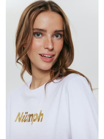 NÜMPH Rundhals T-Shirt für Damen in gold