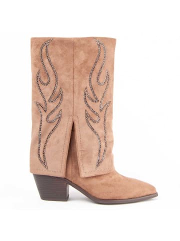 Montevita Stiefelette mit Absatz, Faldde2 in Braun