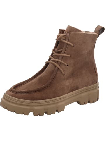 Paul Green Schnürstiefelette in braun