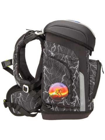 Ergobag Schulranzen cubo Set REFLEX in Super ReflektBär