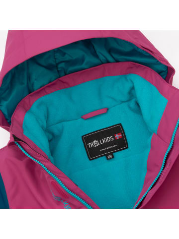 Trollkids Schneeanzug Hallingdal in dark turquoise/madeira blue