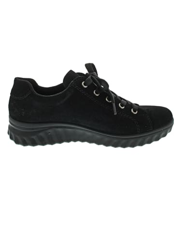 rieker sportlicher Schnürer Schwarz