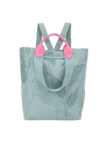 Fritzi aus Preußen Ju Limited Leaves Lighty City Rucksack 38 cm in ice petrol