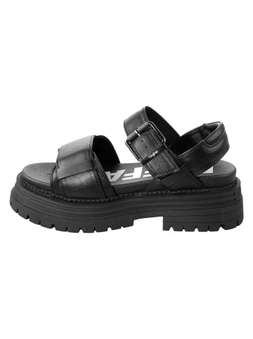 Buffalo Lennox Sandal in Schwarz
