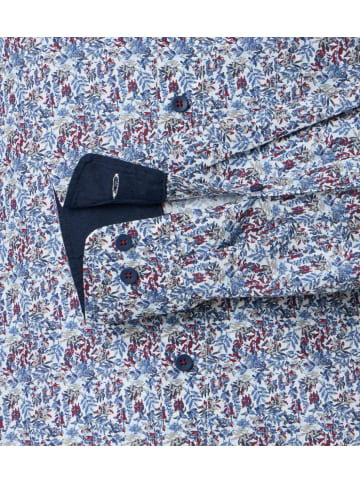 Redmond Langarm-Hemd in blau
