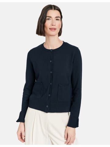 Gerry Weber Jacke Strick in navy