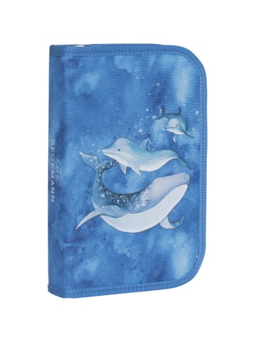 BECKMANN Federmappe mit Inhalt Ocean in blau