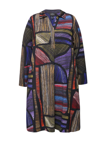 Ulla Popken Midikleid in schwarz