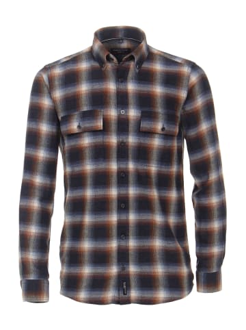 CASAMODA Freizeithemd in Dunkelblau