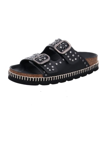 Verbenas Klassische Pantoletten in Schwarz