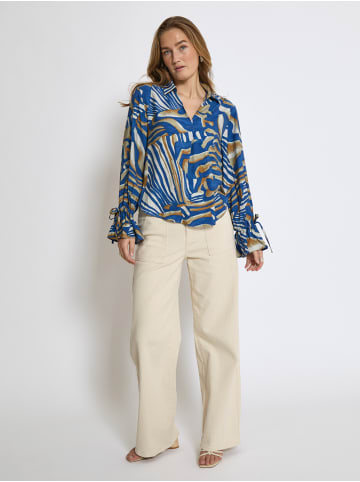 DESIRES Bluse in Skydiver Blue Print
