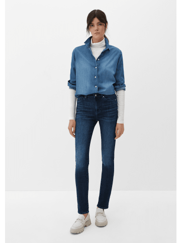 S. Oliver Jeans-Hose lang in Blau