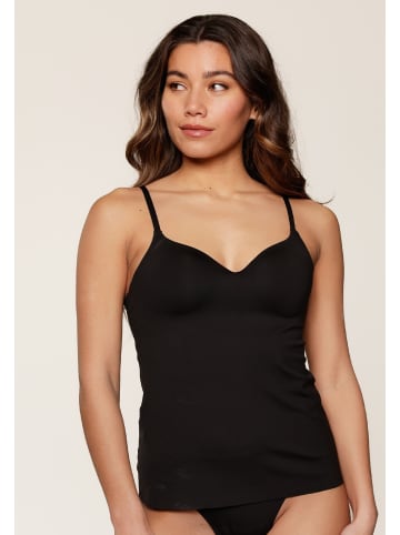 Linga Dore Singlet in Schwarz
