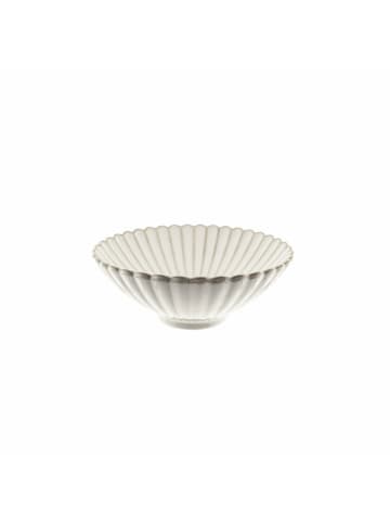 Almina Bloomy Servier- & Salatschalen - 2er-Set aus hochwertigem Porzellan in Creme