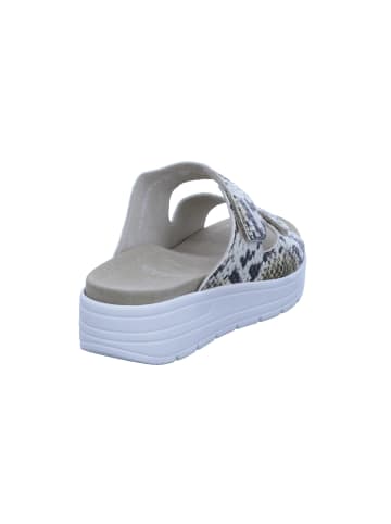 Solidus Damen Pantoletten Greta - Weite G in Bunt