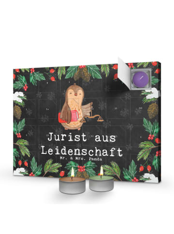 Mr. & Mrs. Panda Duftkerzen Adventskalender Jurist Leidenschaft ... in Kreidetafel
