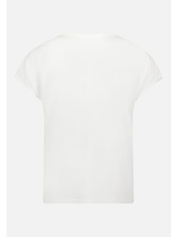 BETTY & CO Casual-Shirt mit V-Ausschnitt in Rohweiß