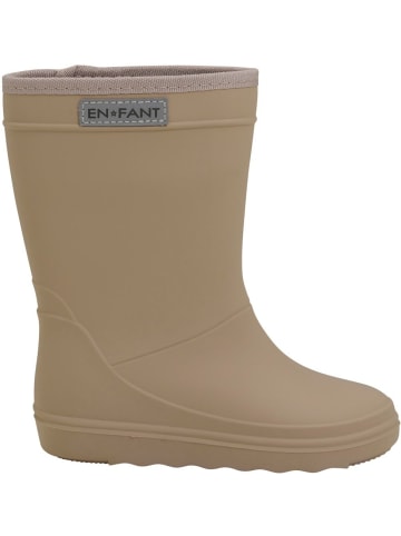 En Fant Kinder Gummistiefel "Rain Boots Solid" in Braun