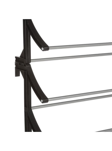 5five Simply Smart Schuhbügel, Tür-Organizer in Schwarz, (B) 20 x (H) 183 x (L) 63 cm