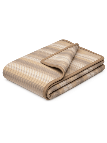 Traumschloss Cotton Home Wohndecke Lines in beige