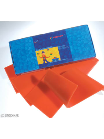 Stockmar Knetbienenwachs 4 Tafeln Einzelfarben 240 x 100 x 6 mm in blau