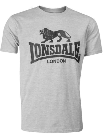 Lonsdale T-Shirt "Logo" in Grau