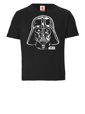 Logoshirt T-Shirt Darth Vader - Portrait in schwarz