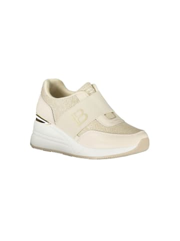 Laura Biagiotti Beige Polyurethan-Sneaker